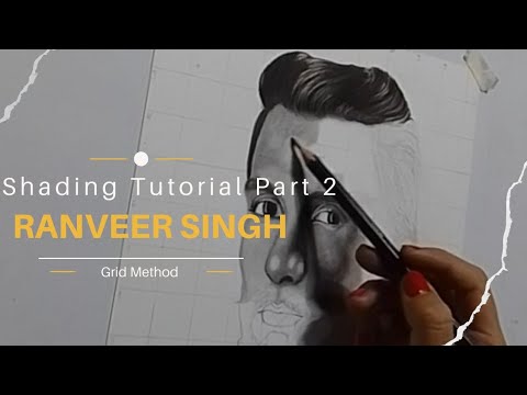 How to draw Ranveer Singh Step by step| Shading Tutorial | Part 2