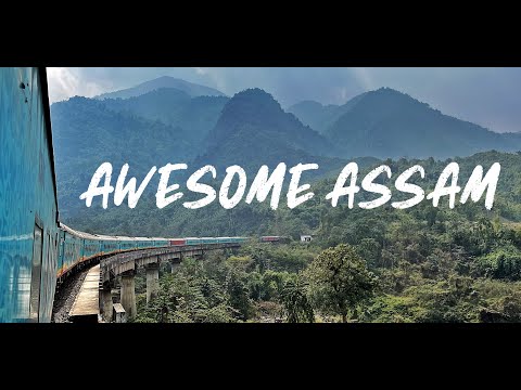 BADARPUR to GUWAHATI : Train Journey through Beautiful ASSAM | HUMSAFAR Express | Feb 2022