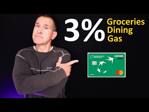 Bank of the West Cash Back Credit Card Review - 3% Reward Groceries, Gas, Dining + World Mastercard