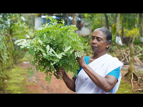 Healthy Kerala Style Drumstick Leaves Green Gram Porridge | Muringayila Cherupayar Kanji