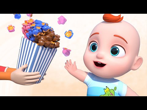 This Is Popcorn Song | Funny Kids Songs | Leo Kids Songs