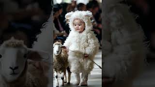 Животные и дети. #funnyanimals#highfashion #kidsandanimals #funny#funnypets