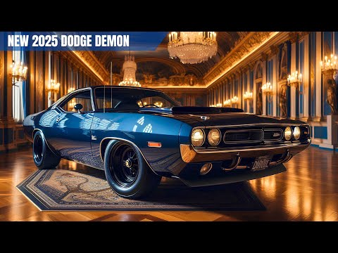 2025 Dodge Demon is Finally Here - The Beast Unleashed  More Power, More Speed!