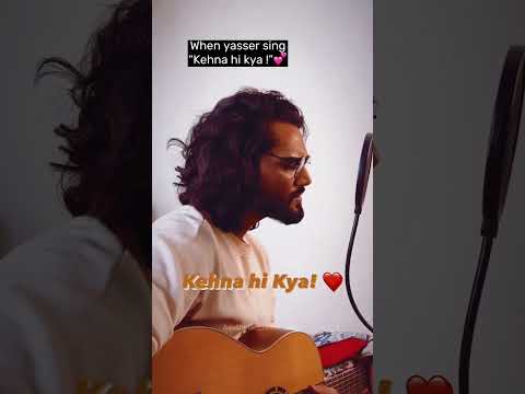 Kehna hi kya 😍| yasser desai | Guitar cover | unplugged | Ar rahman | Chitra