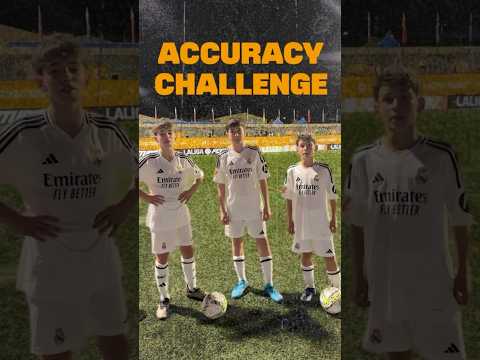 Real Madrid Accuracy Challenge! 👌🏻