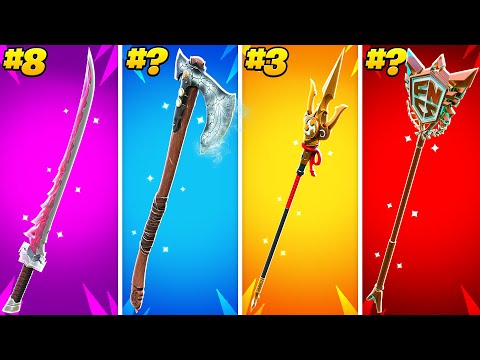 30 *BEST* CHAPTER 6 Pickaxes.. (Fortnite)