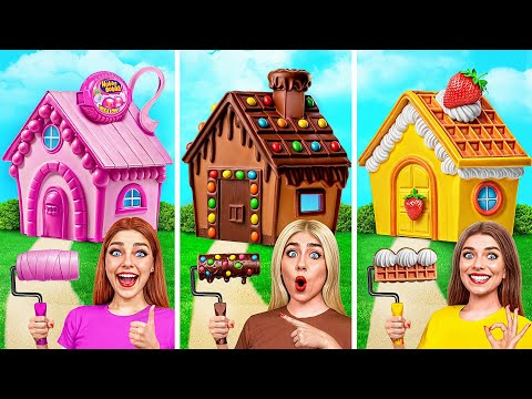 One Colored House Challenge | Prank Wars by Multi DO Smile