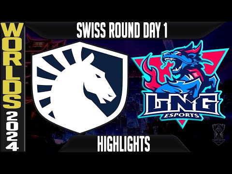 TL vs LNG Highlights | LoL Worlds 2024 Swiss Stage Day 1 | TL vs LNG Esports