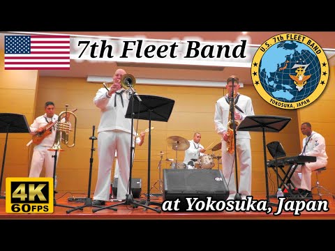 United States 7th Fleet Band ⚓ at Yokosuka, Japan