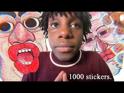 I Put 1000 Stickers All Over My College.