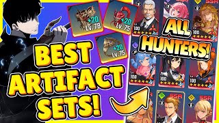 BEST ARTFIACT SETS & STATS FOR ALL HUNTERS! ULTIMATE ARTIFACT BUILD GUIDE! [Solo Leveling: Arise]