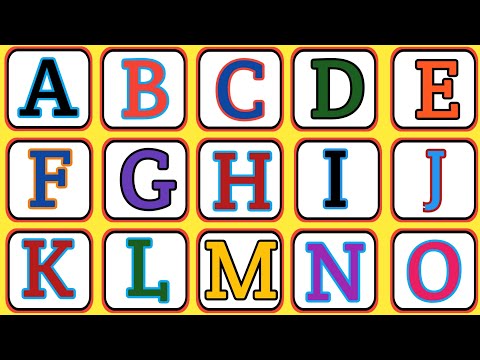 How To Write English Alphabet | Alphabet Tracing Capital Alphabet | AtoZ (ABC) @Nursery Classes