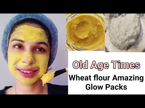 Ancient times wheat flour Masks for Beautiful and Spotless Skin | Instant Glow Packs | Home Remedies