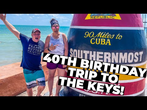 40TH BIRTHDAY TRIP TO THE FLORIDA KEYS!! | Snorkeling Islamorada | Duck Key Airbnb