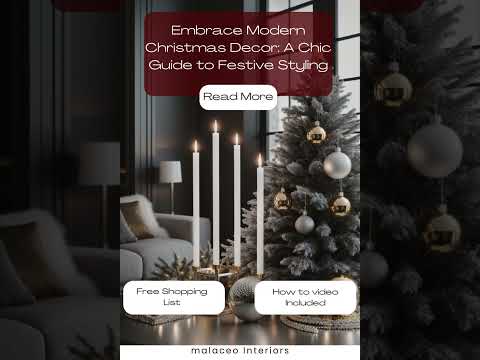 Christmas Luxury Interiors 2024 | The Art of Chic Holiday Decoration. 57