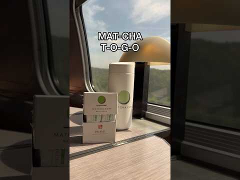 this is your sign to make matcha on the go!