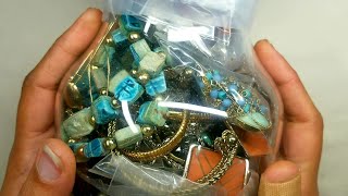 $45 Jewelry Jar Unboxing - Part 1, Vintage Jewelry Mystery Bag, Upcycle Jewellery, January 2025