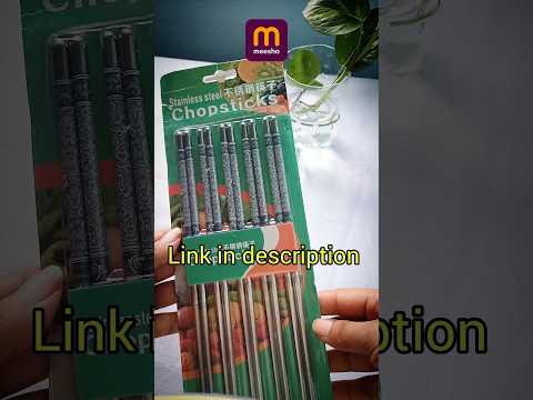 Chopstick set from Meesho #meesho #meeshofinds #shorts #unboxing #affordable #fyp