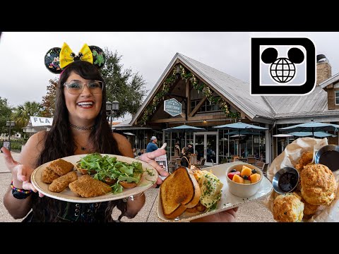 Chef Art Smith's Homecomin' BRUNCH 🫐 Disney Springs food review 2025