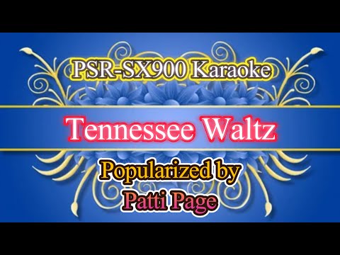 Tennessee Waltz - Patti Page Video Karaoke