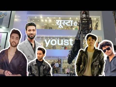 Raghav Juyal || Yousta Opening Kishan Nagar Shop Dehradun Uttarakhand || 👔👖🧣