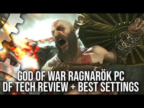 God of War Ragnarök PC - DF Tech Review - PC vs PS5 - Optimised Settings