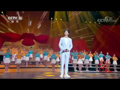 Xiao Zhan LIVE singing 'My Chinese Heart' at "I Love You China" National Day special program 041019