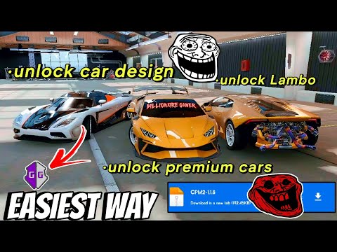 UNLOCK LAMBORGHINI , GOLD COINS AND PREMIUM CARS| NEW SCRIPT | V1.1.8 | CAR PARKING MULTIPLAYER 2