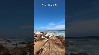 Beautiful Vizag Beach 😍 #vizagbeach #vizag #vizagdairies #rkbeach #rushikonda #visakhapatnam #fyp