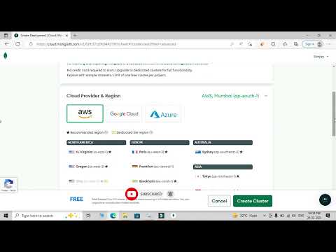 How to setup MongoDB Atlas database in the cloud | How to Install MongoDB Atlas | Hindi