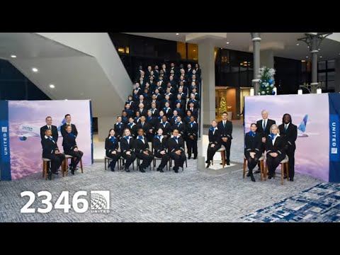 UNITED Class 2346 Flight Attendant Graduation