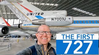 Detailed tour around the first Boeing 727!