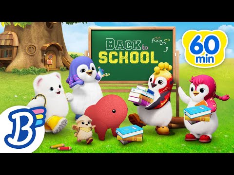 ✂️ 🚌 Back to School Compilation |  Badanamu Nursery Rhymes, Kids Dance Songs, & Videos