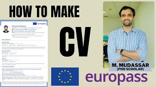 Step#1 How to Create a Europass CV ? A complete Step by Step Guide