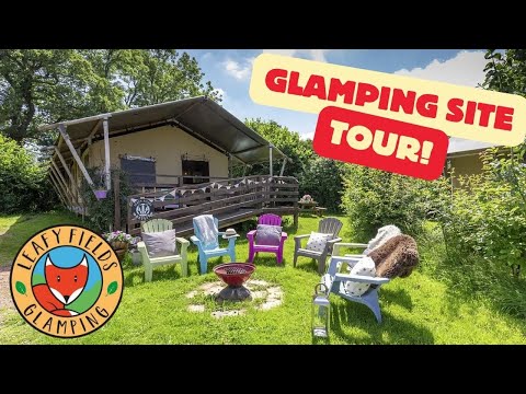 Leafy Fields: The UK's Original Autism-Friendly Glamping Site | Safari Tent & Shepherds Hut Tour