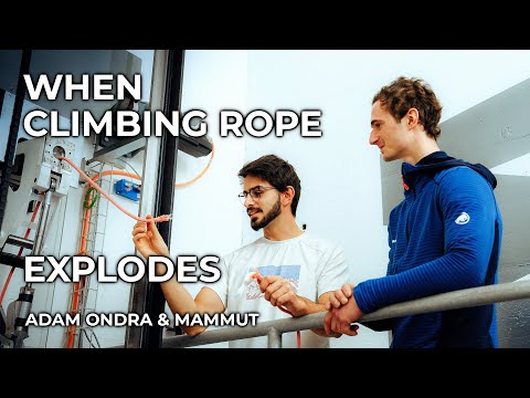 When Does Climbing Rope or Harness Explode? | Adam Ondra & Mammut