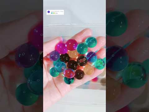 DIY Tape Balloon with Nano tape & orbeez #shorts #satisfying #diy #youtubeshorts