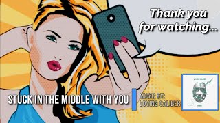 STUCK IN THE MIDDLE WITH YOU - Loving Caliber IWRITE TV #PopMusic #StuckInTheMiddleWithYou #Happy