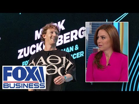 Zuckerberg is not a beacon of masculinity: Jackie DeAngelis shreds 'phony' Meta CEO