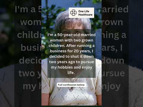 Speakitout #139 : I'm a 50-year-old married woman with two grown children.