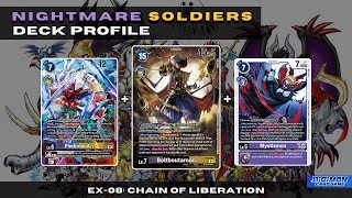 EX08: Nightmare Soldiers Deck Profile and Combos | Digimon Card Game