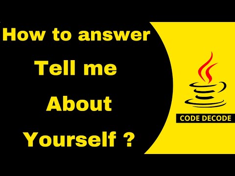 Java Interview Questions: Cracking the "Tell me about yourself | Introduce Yourself | Code Decode