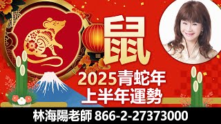 林海陽獨家!! 看過來! 2025青蛇年 鼠生肖 上半年運勢大解析! _20250102