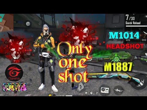 GARENA FREE FIRE GAMEPLAY ONLY ONE SHOT