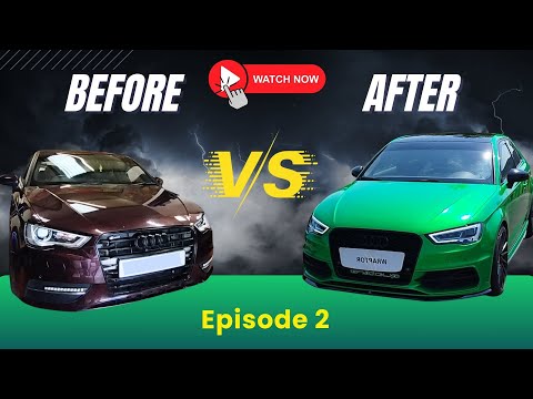 Project Emerald EP 2 - Let's Turn This Audi Into A GEM! | Extreme Car Modification