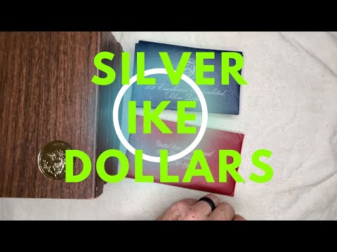 Silver (Ike) Eisenhower Dollar. Brown Ikes, Soft Packs and Red Packs. Coin Collecting and Selling.