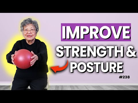 Easy Pilates to Improve Strength & Posture (Perfect for Ages 60+)