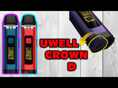 UWELL CROWN D Pod Mod | FULL UNBOXING