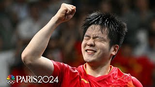 Fan Zhendong triumphs over Truls Moregardh to extend China's table tennis dominance | Paris Olympics