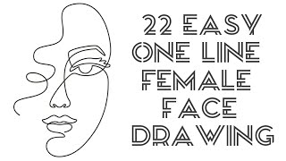 One line drawing compilation